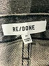 RE/DONE 100% Cotton Gray Denim Skirt Size 27 waist - photo 4