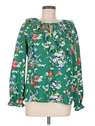 Ann Taylor LOFT Long Sleeve Blouse (view 1)
