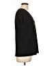 Shein 100% Polyester Black Short Sleeve Top Size L - photo 4