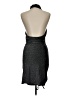 Unbranded 100% Polyester Tweed Gray Cocktail Dress Size L - photo 2