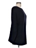 Ann Taylor LOFT 100% Cotton Blue Pullover Sweater Size L - photo 4