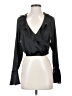 Wilfred 100% Polyester Black Long Sleeve Blouse Size S - photo 1