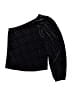 Zara Polka Dots Black Long Sleeve Blouse Size 10 - photo 2
