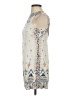 Ecote 100% Rayon Print Ivory Casual Dress Size XS - photo 5