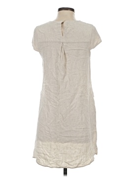 knee length dresses for ladies SIZE M MONTEAU GRAY WHITE Dress  AnotherDebut