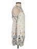 Ecote 100% Rayon Print Ivory Casual Dress Size XS - photo 4