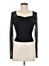 Shein Black Long Sleeve Top Size 6 - photo 1