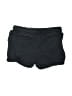 Asics 100% Cotton Solid Black Athletic Shorts Size 2 - photo 2