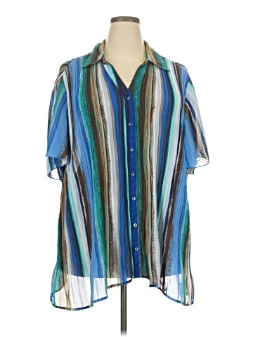 Maggie Barnes Short Sleeve Blouse (view 1)