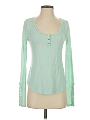 E by Eloise Long Sleeve Henley (view 1)