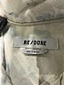 RE/DONE 100% Cotton Ivory Denim Jacket Size S - photo 6
