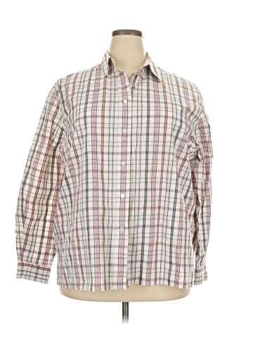 Allison Daley Long Sleeve Button-Down Shirt (view 1)