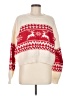 Shein 100% Polyester Print Ivory Pullover Sweater Size 8 - 10 - photo 1