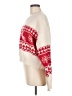Shein 100% Polyester Print Ivory Pullover Sweater Size 8 - 10 - photo 5