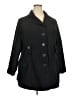 Odyn 100% Polyester Black Trenchcoat Size 2X - photo 1
