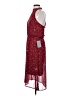 Superfoxx 100% Polyester Paisley Red Casual Dress Size S - photo 5