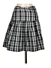 Sim & Sam Plaid Gray Casual Skirt Size XS - photo 2
