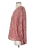 Hailey & Co. 100% Polyester Pink Long Sleeve Blouse Size S - photo 5