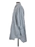 Jonathan Simkhai 100% Cotton Stripes Gray White Long Sleeve Button-Down Shirt Size 4 - photo 5