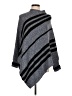 Shein 100% Acrylic Gray Poncho Size L - photo 1