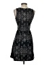 Xhilaration Argyle Black Casual Dress Size S - photo 2