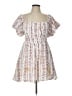 No Comment Floral White Casual Dress Size L - photo 1