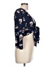 Papaya Blue 3/4 Sleeve Blouse Size L - photo 4