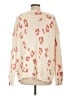 Time After Time Animal Print Ivory Pullover Sweater Size L - photo 2