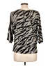 Elementz Animal Print Silver 3/4 Sleeve T-Shirt Size L - photo 2