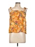 Willow & Root Yellow Sleeveless Blouse Size L - photo 1
