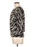 Elementz Animal Print Silver 3/4 Sleeve T-Shirt Size L - photo 5