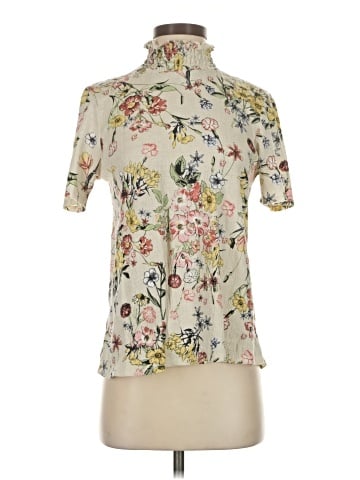 H.I.P. Happening in the Present Short Sleeve Blouse (view 1)