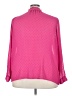 Torrid 100% Polyester Pink Long Sleeve Blouse Size 3X Plus (3) - photo 2