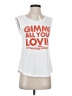 Assorted Brands White Sleeveless T-Shirt Size S - photo 1