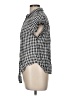 Lee Houndstooth Black Sleeveless Button-Down Shirt Size M - photo 5