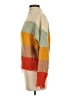 Racheal Color Block Orange Pullover Sweater Size S - photo 5