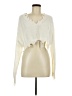 Shein 100% Acrylic Ivory Pullover Sweater Size M - photo 1