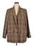 Old Navy Plaid Brown Blazer Size XXL - photo 1