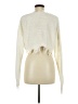 Shein 100% Acrylic Ivory Pullover Sweater Size M - photo 2