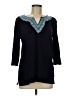 Talbots 100% Cotton Blue 3/4 Sleeve Top Size M - photo 1