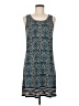 Max Studio Paisley Teal Casual Dress Size M (estimated) - photo 1