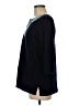 Talbots 100% Cotton Blue 3/4 Sleeve Top Size M - photo 5