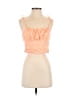 Zara Orange Sleeveless Top Size M - photo 1