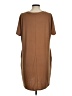 Shop Basic USA Solid Brown Casual Dress Size M - photo 2