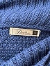 Dorose 100% Acrylic Blue Turtleneck Sweater Size S - photo 7