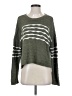 CAbi Stripes Green Pullover Sweater Size S - photo 1