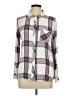 Rails 100% Rayon Plaid Ivory Long Sleeve Button-Down Shirt Size L - photo 1