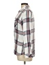 Rails 100% Rayon Plaid Ivory Long Sleeve Button-Down Shirt Size L - photo 5
