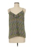 CAbi 100% Polyester Green Sleeveless Blouse Size M - photo 1