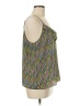 CAbi 100% Polyester Green Sleeveless Blouse Size M - photo 4